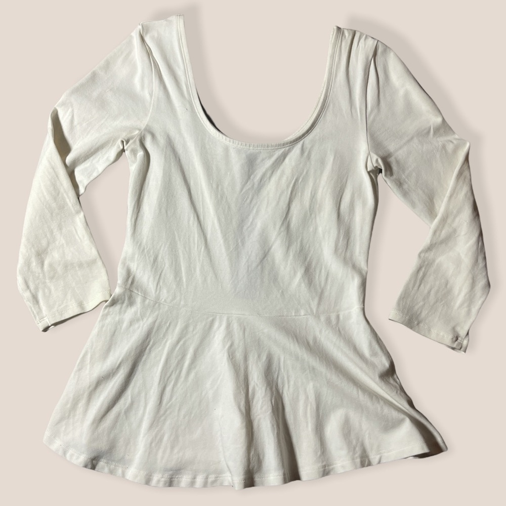 Express cropped sleeves